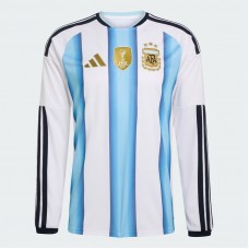 Argentina World Cup 2026 Adult Home Long Sleeve Soccer Jersey