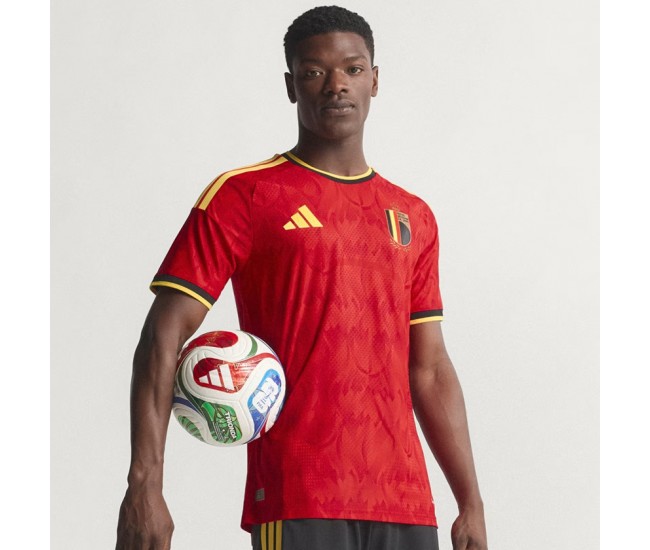 Belgium World Cup 2026 Adult Home Authentic Soccer Jersey