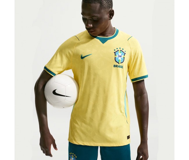 Brazil World Cup 2026 Adult Home Authentic Soccer Jersey