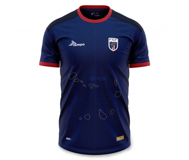 Cape Verde Adult Home Soccer Jersey 2025