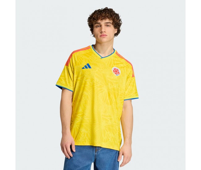 Colombia World Cup 2026 Adult Home Authentic Soccer Jersey