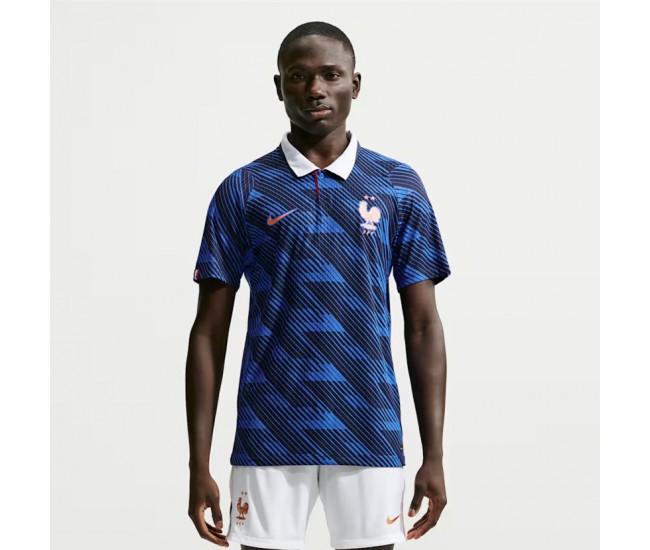 France World Cup 2026 Adult Home Authentic Soccer Jersey