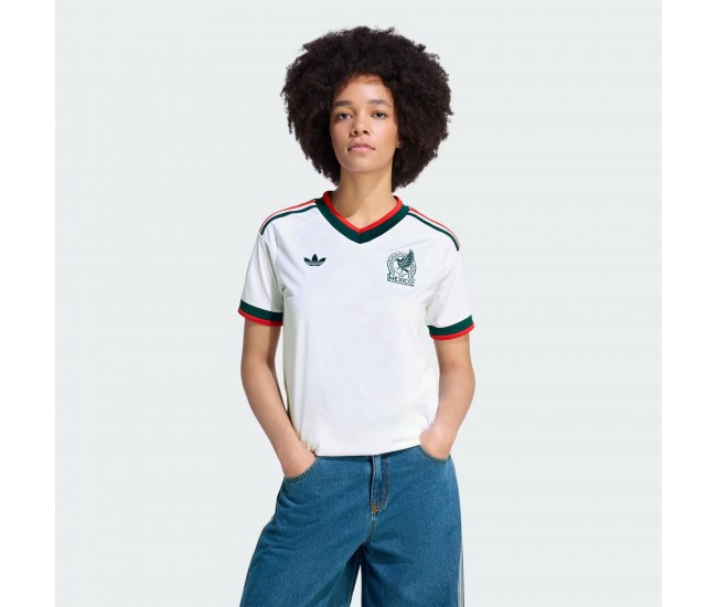 Mexico World Cup 2026 Womens Away Soccer Jersey