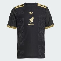 Mexico Adult Gold Soccer Jersey 2025