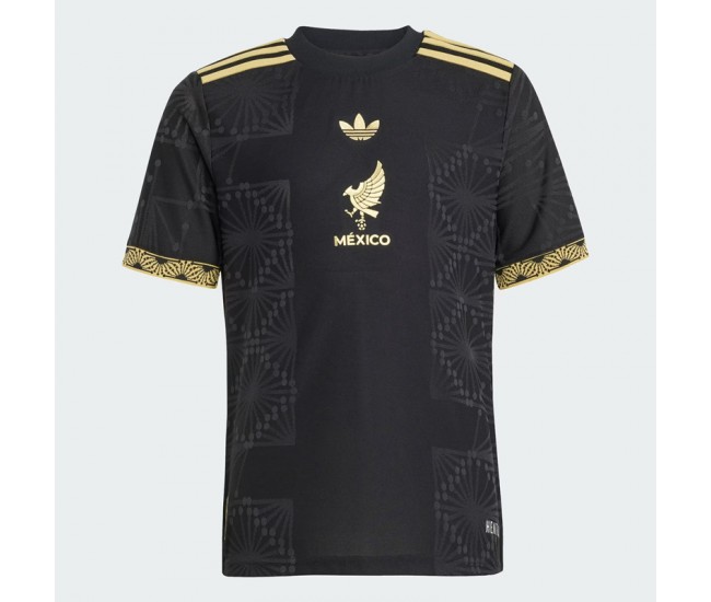Mexico Adult Gold Soccer Jersey 2025