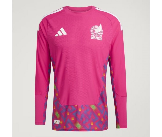 Mexico World Cup 2026 Adult Long Sleeve Goalkeeper Soccer Jersey