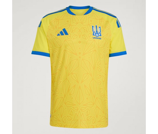 Ukraine World Cup 2026 Adult Home Soccer Jersey