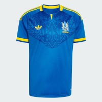 Ukraine World Cup 2026 Adult Away Soccer Jersey